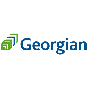 A logo of the company georgian.