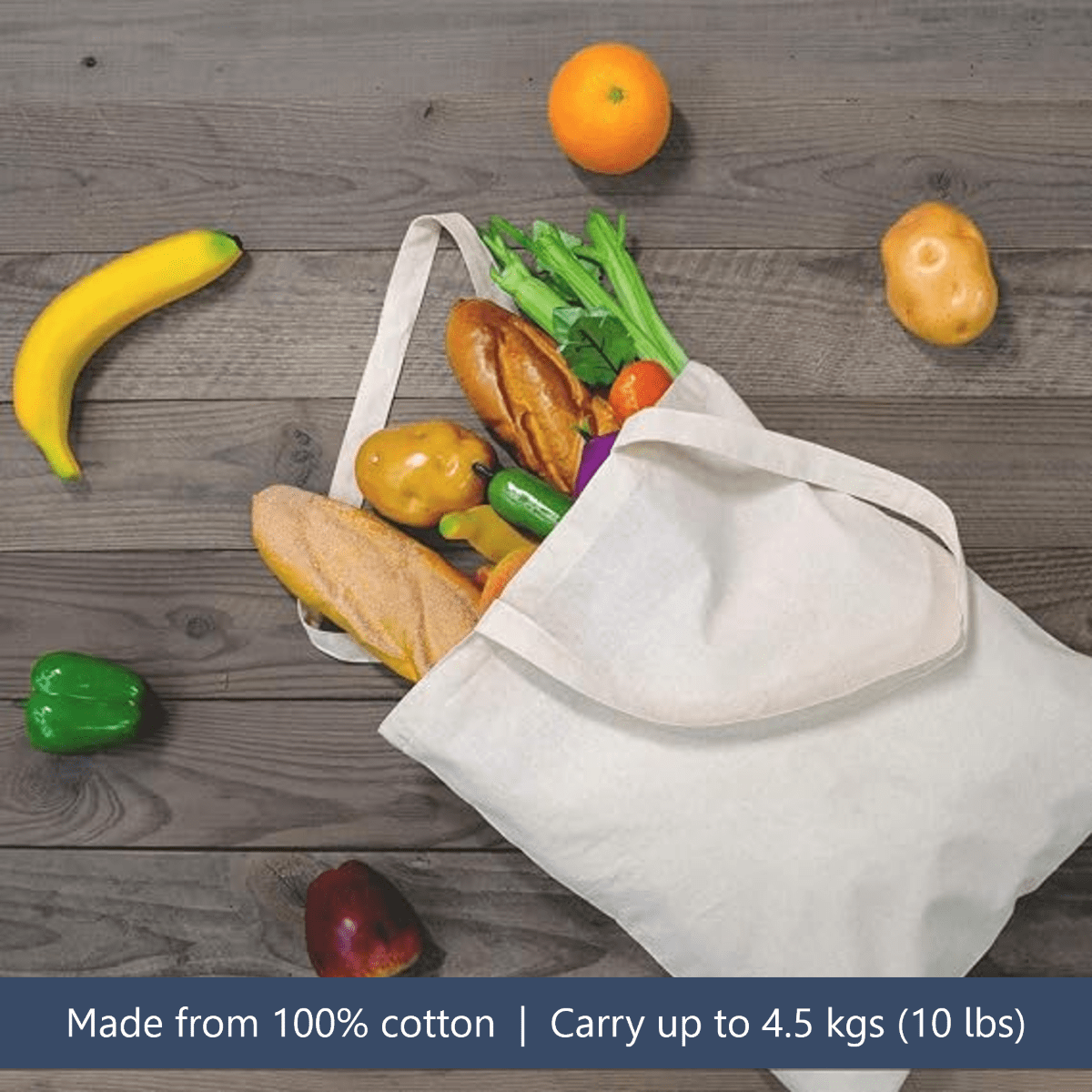 Tote Bag / Grocery Bag (Cotton) - Image 3