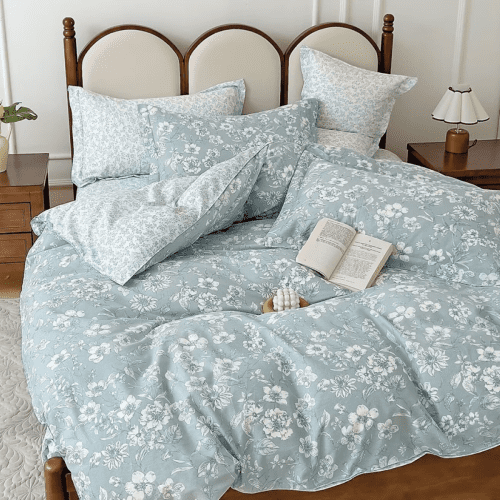 Dusty Blue Floral