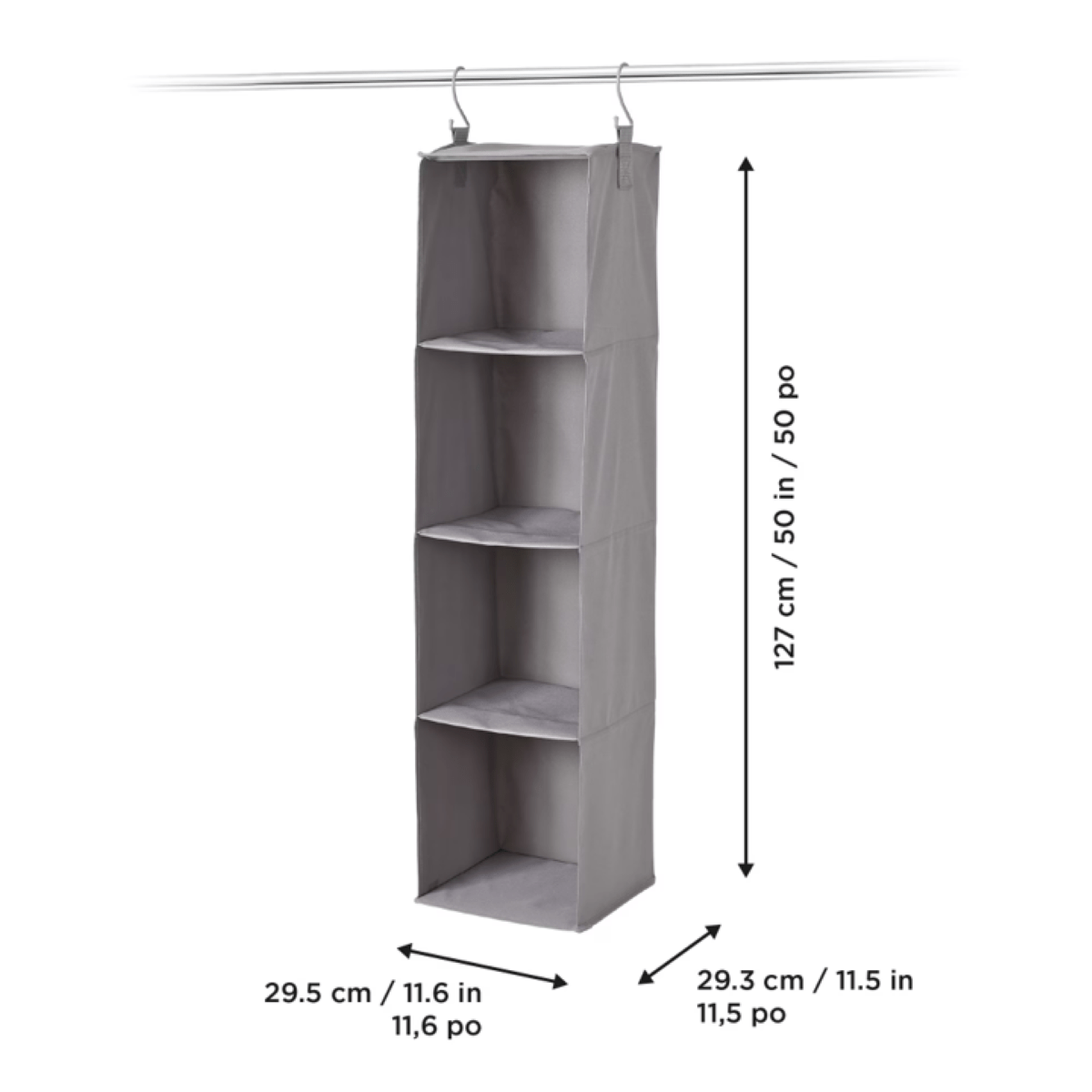 Closet Organizer (4 Shelf) - Image 5